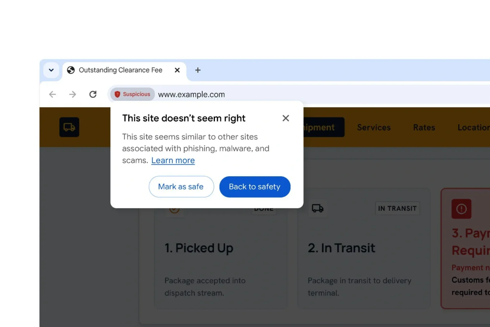 Google "Chrome" brauzerinə yeni təhlükəsizlik xəbərdarlığı funksiyası əlavə edib