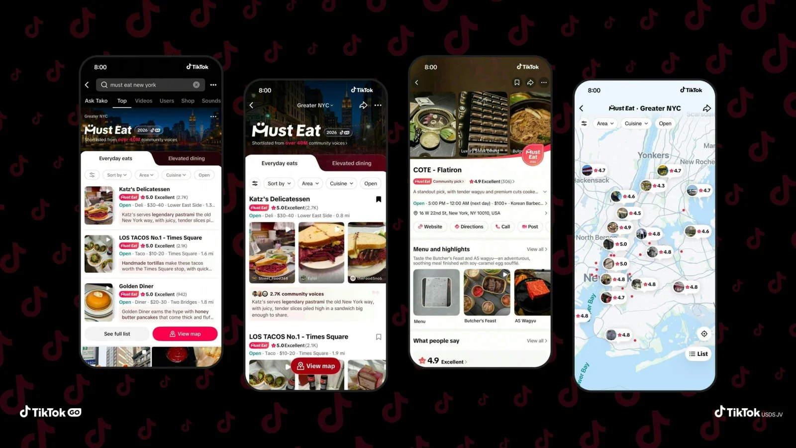 TikTok rəqəmsal restoran bələdçisi olan "Must Eat" funksiyasını istifadəyə verdi